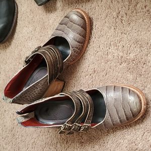 Freebird Ramsay leather strappy heels